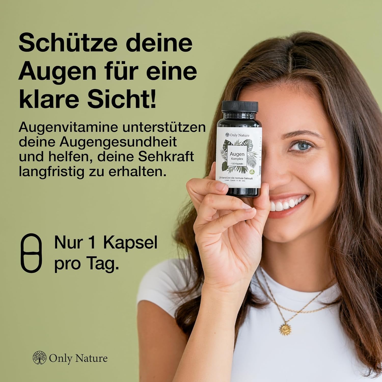 NEU: Augenvitamine - 130 Lutein Zeaxanthin Kapseln