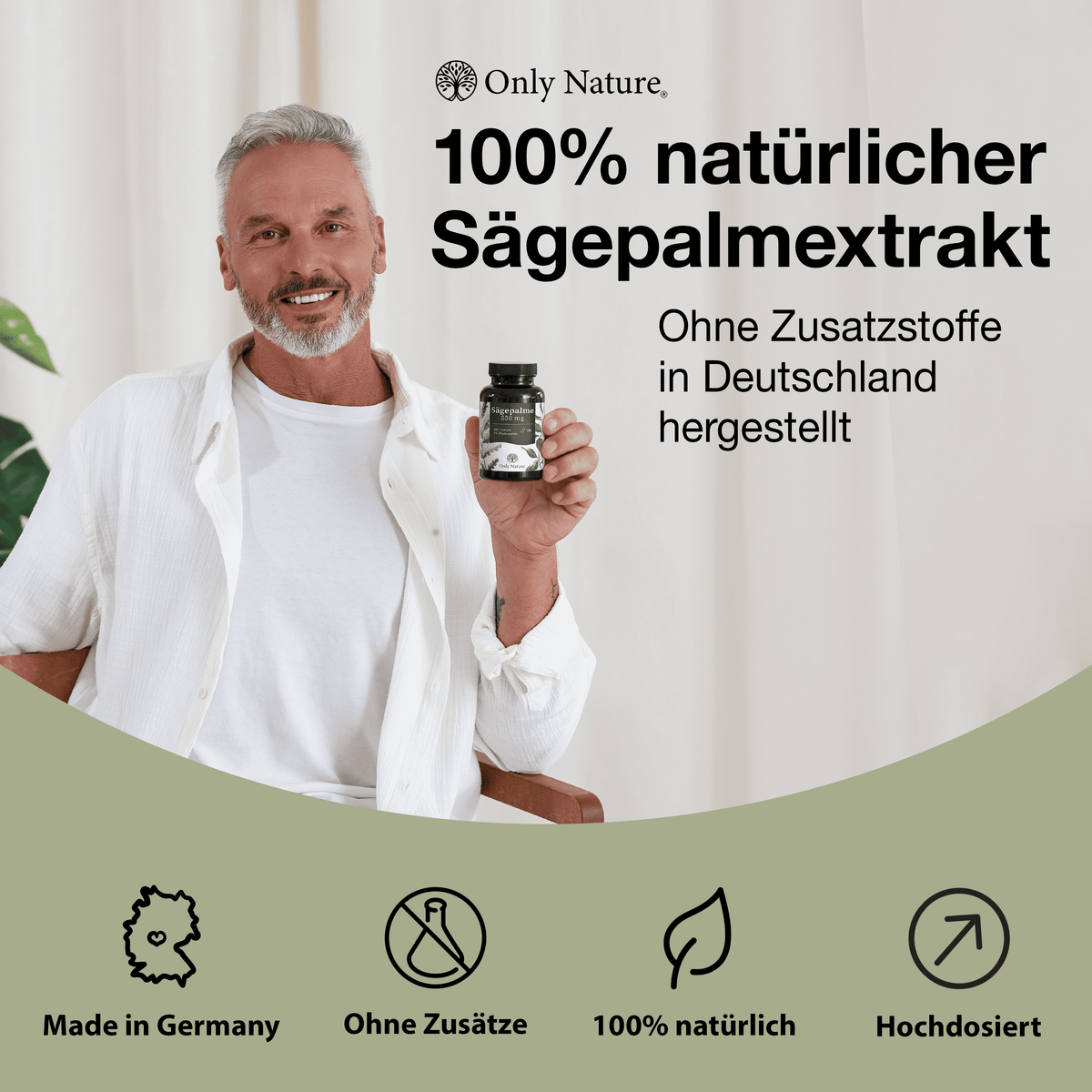 Sägepalmenextrakt 500 mg - 180 Prosta Kapseln