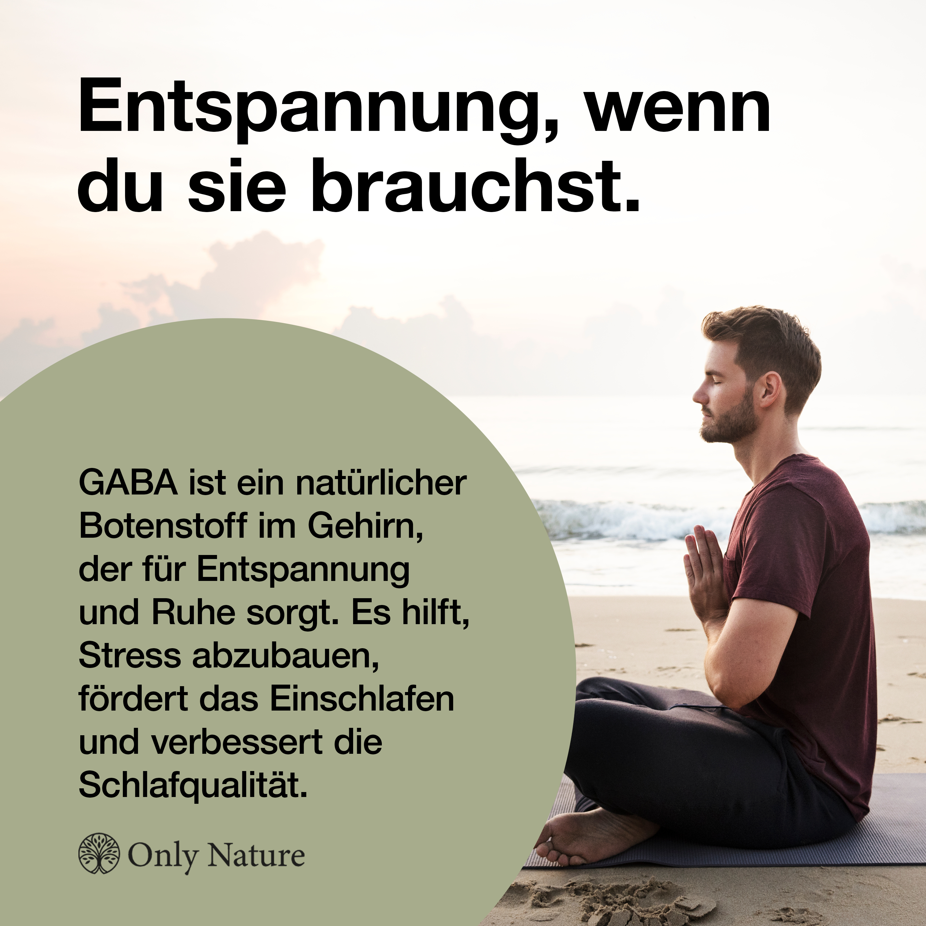 GABA Kapseln hochdosiert – 180 Kapseln