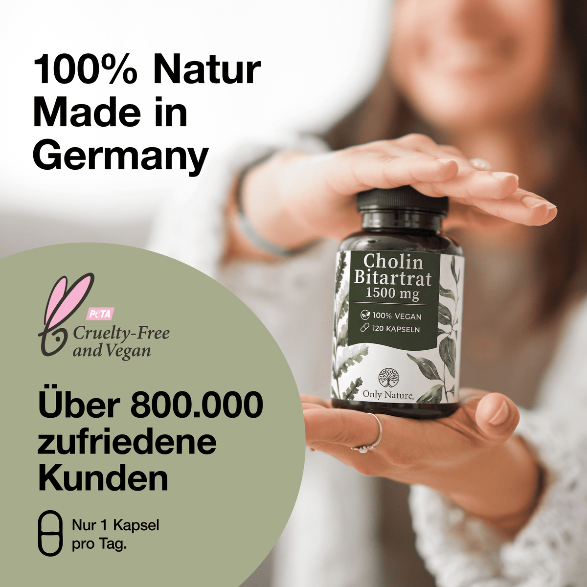 Cholin hochdosiert 700 mg - 120 Leber Kapseln