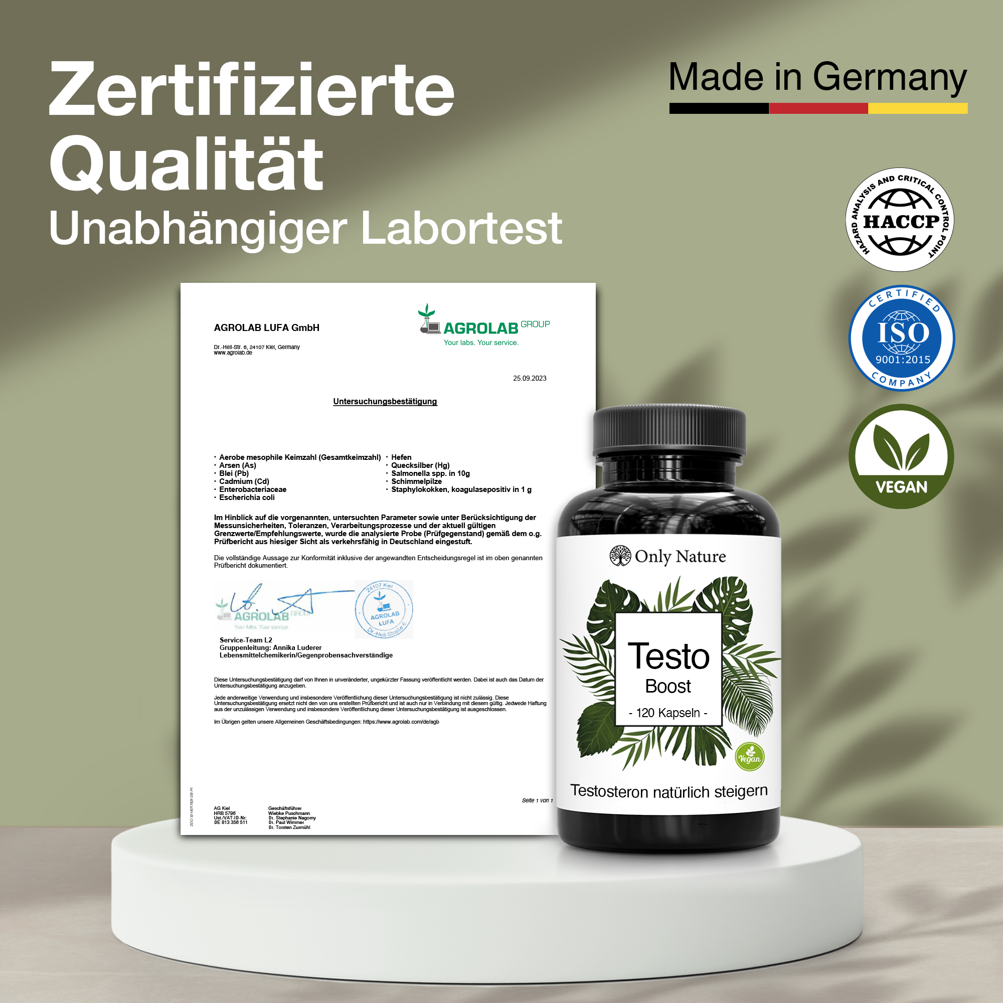Testosteron Booster – 120 n Kapseln