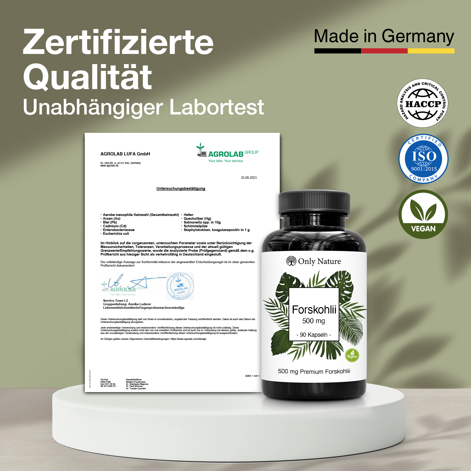 Forskolin 500 mg – 90 Kapseln