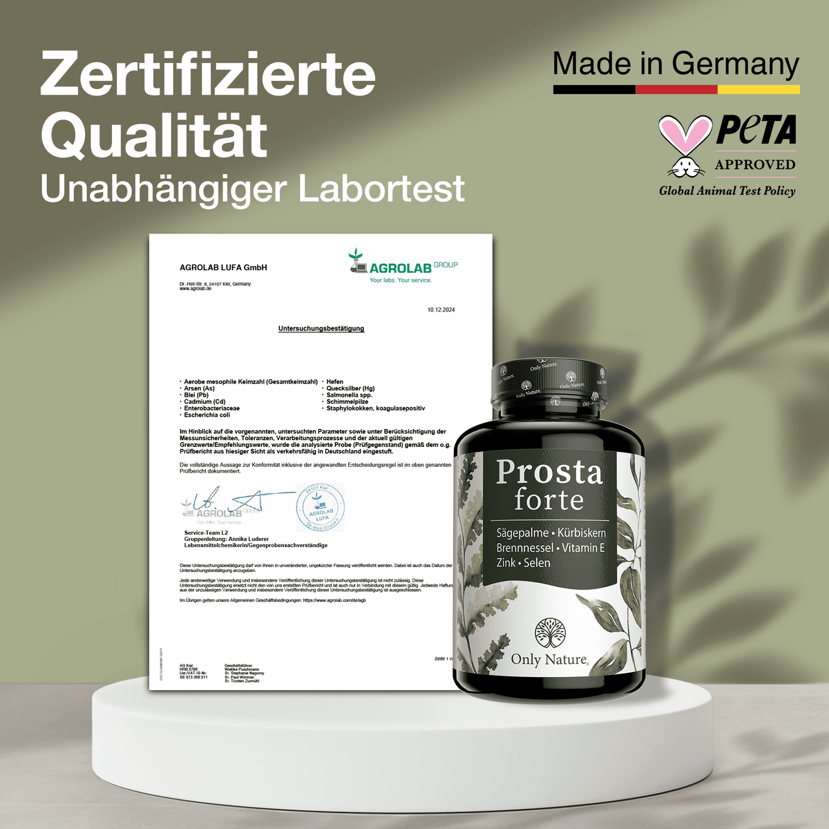 Prosta forte - 120 Prostata Kapseln