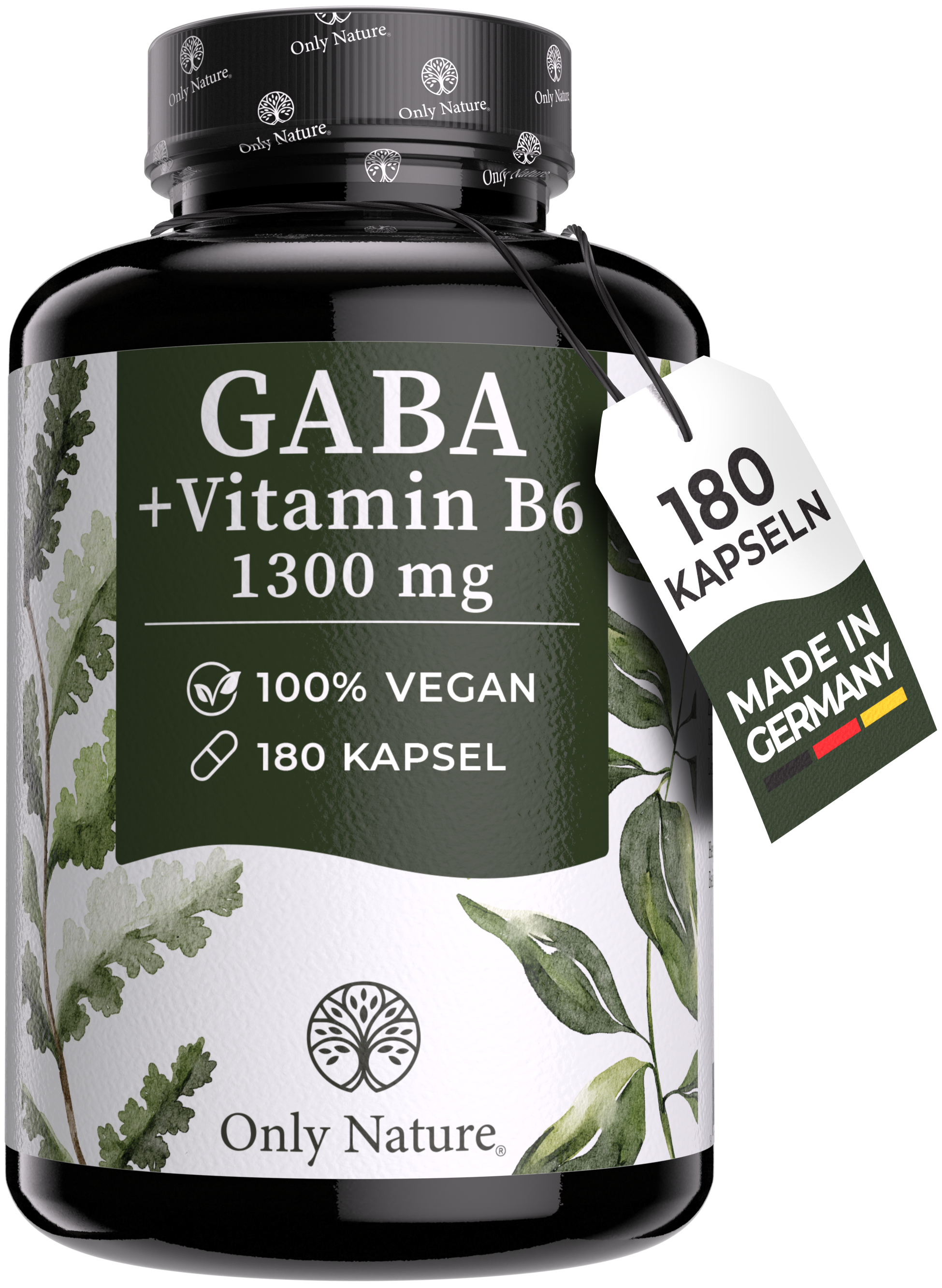 GABA Kapseln hochdosiert – 180 Kapseln