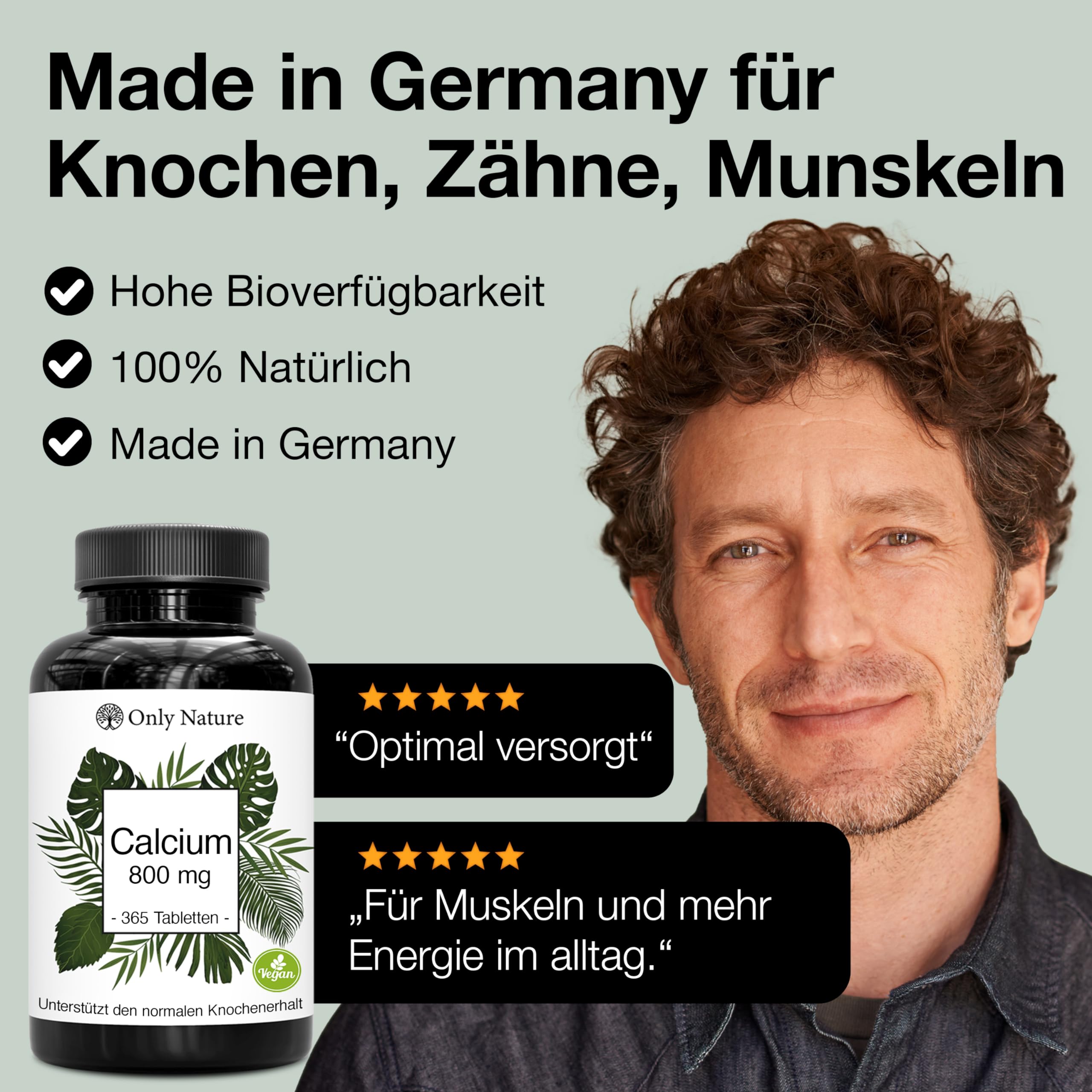 Calcium Tabletten - 365 Stück