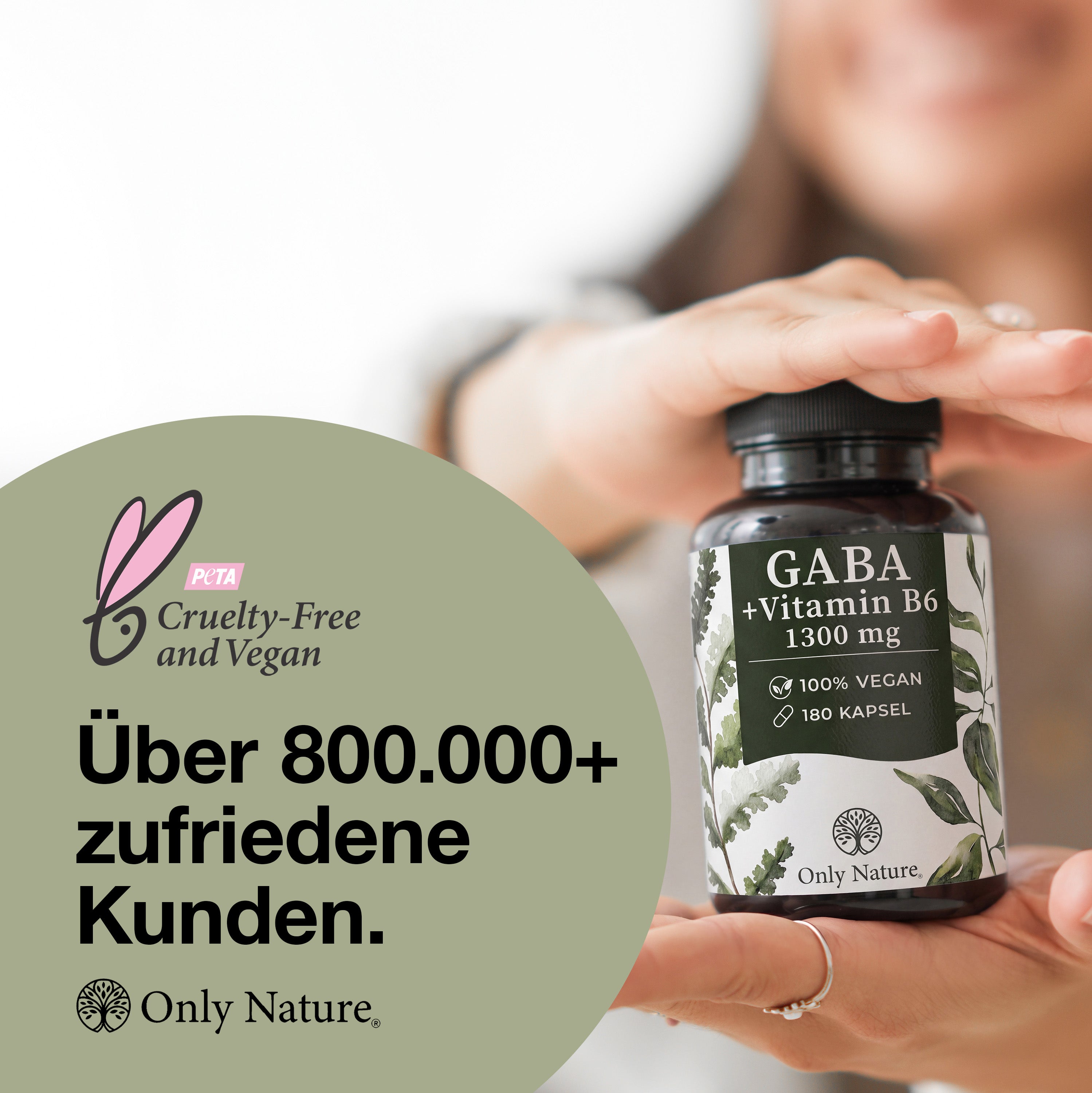 GABA Kapseln hochdosiert – 180 Kapseln