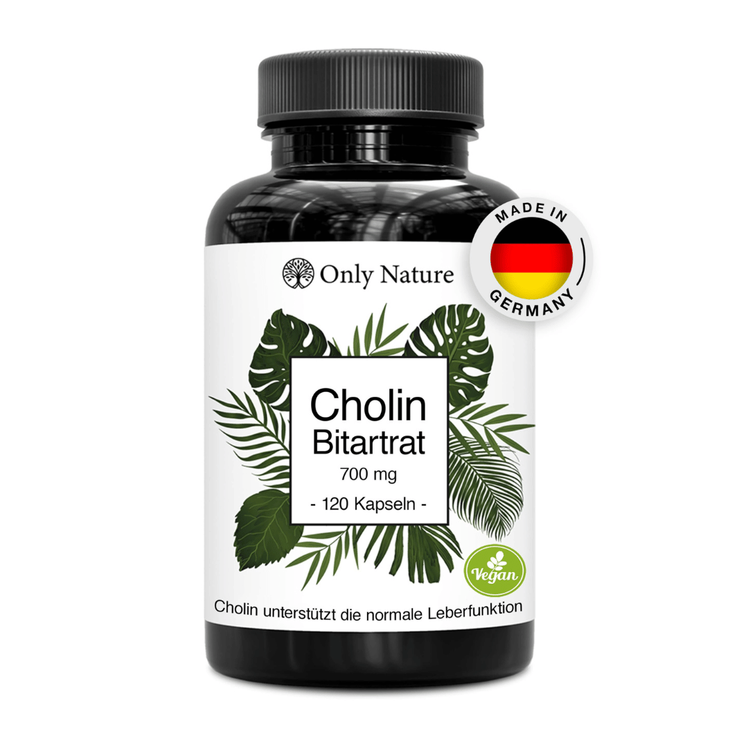 Cholin hochdosiert 700 mg - 120 Leber Kapseln