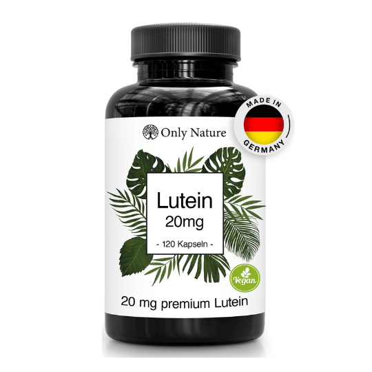 Lutein 20mg (mit 4 mg Zeaxanthin) - 120 Kapseln