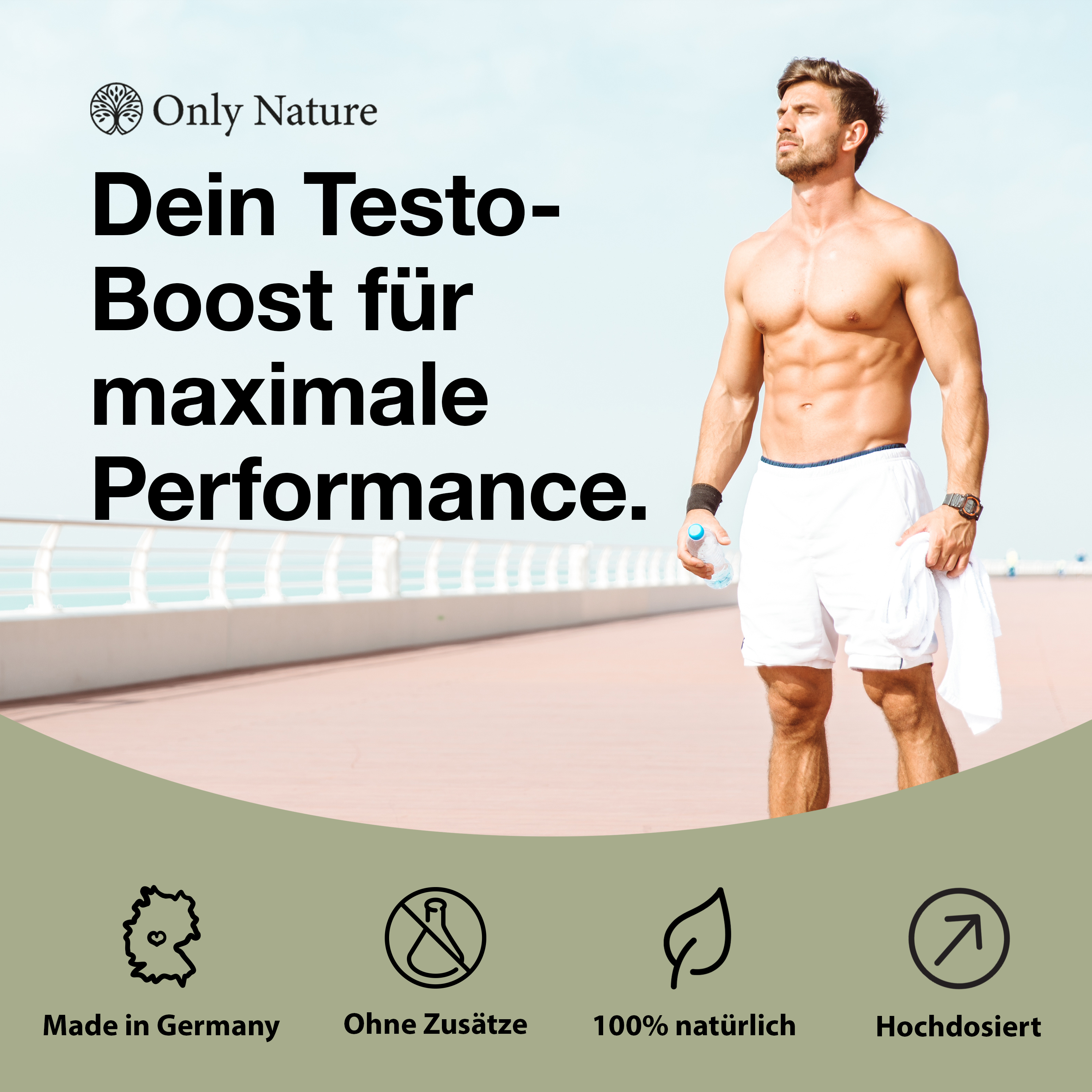 Testosteron Booster – 120 n Kapseln