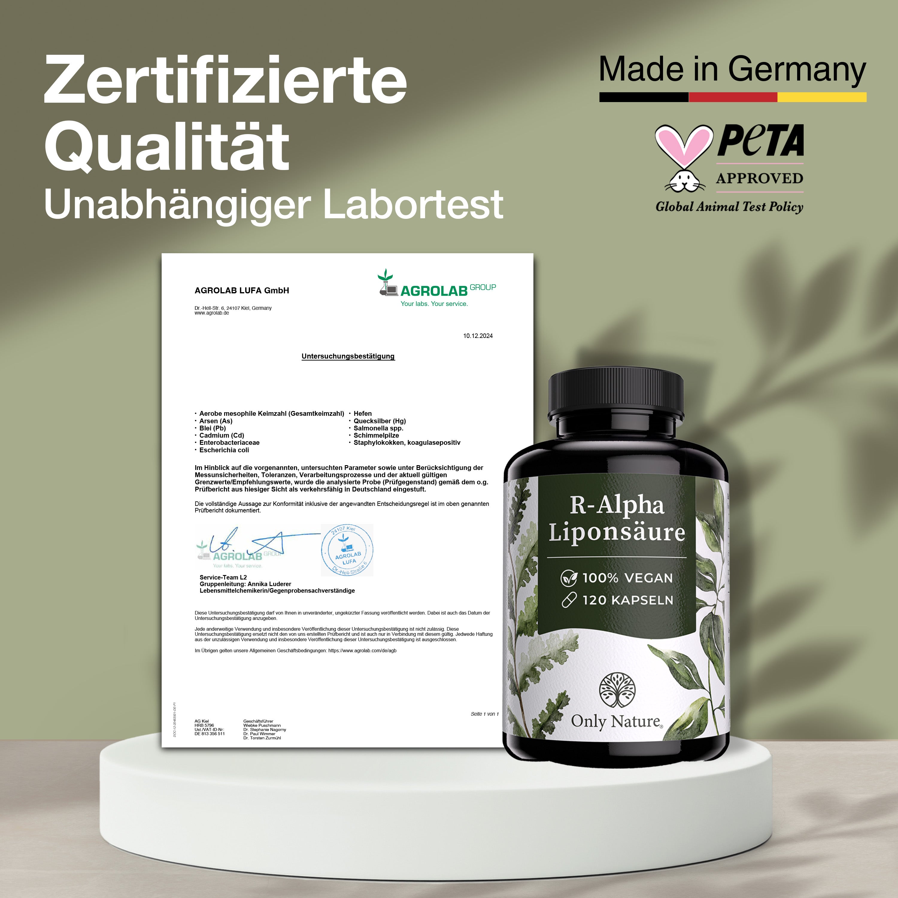 R Alpha Liponsäure 300mg  - 120 Kapseln